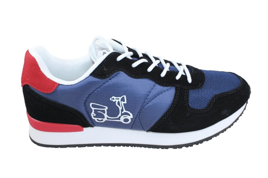 Zapatilla Running Piel Azul 2 Zapatilla Running Piel Azul - Imagen 2