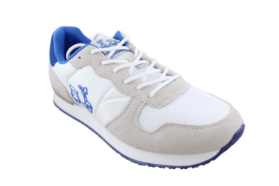 Zapatilla Running Piel Gris 4 Zapatilla Running Piel Gris - Imagen 4