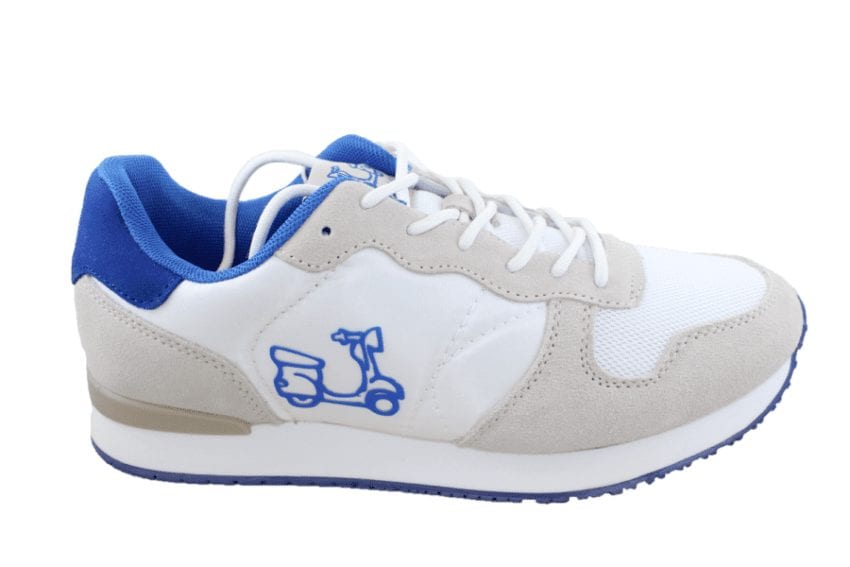 Zapatilla Running Piel Gris 1 Zapatilla Running Piel Gris