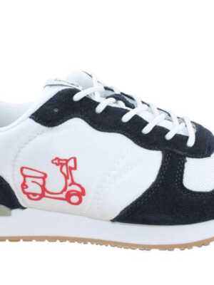 Zapatilla Running Piel Blanca