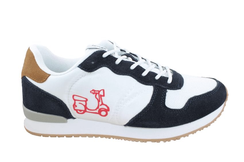 Zapatilla Running Piel Blanca 1 Zapatilla Running Piel Blanca