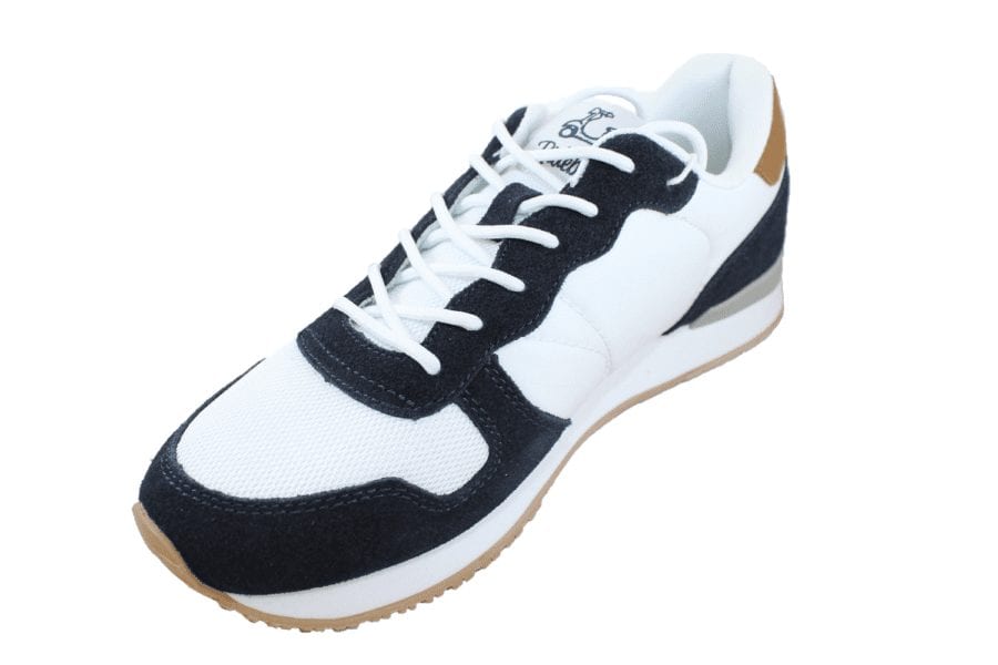 Zapatilla Running Piel Blanca 4 Zapatilla Running Piel Blanca - Imagen 4