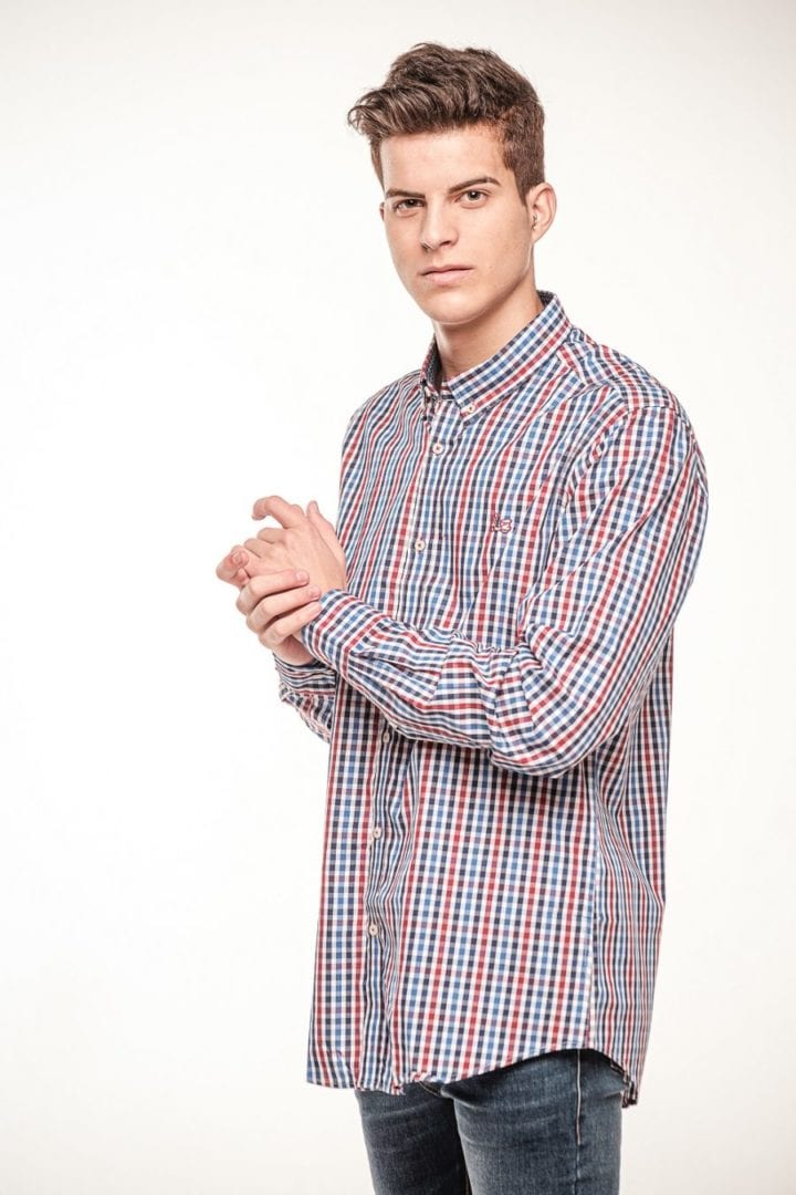 Camisa Algodón Cuadros 3 Camisa Algodón Cuadros - Imagen 3