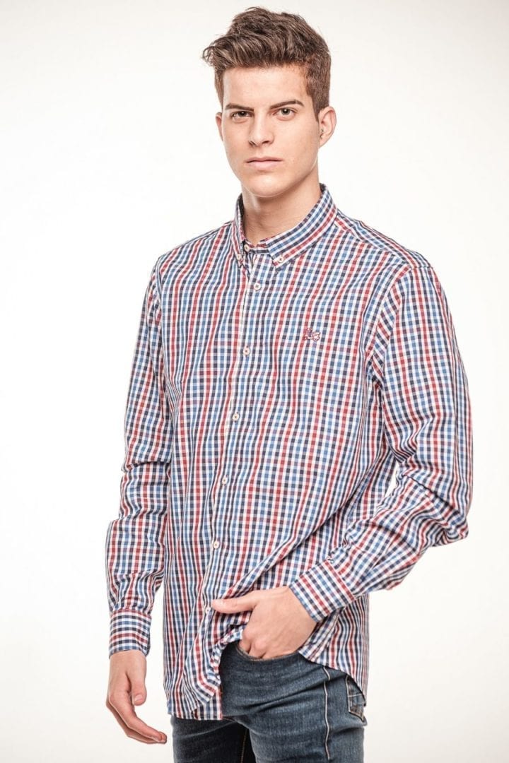 Camisa Algodón Cuadros 1 Camisa Algodón Cuadros