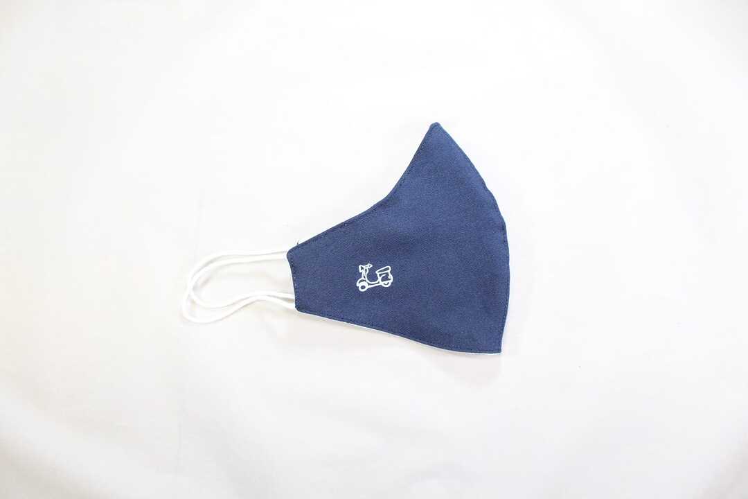 Mascarillas Moto Ridebike Azul Marino 2 Mascarillas Moto Ridebike Azul Marino - Imagen 2