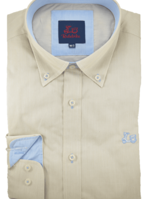 Camisa milrayas beige