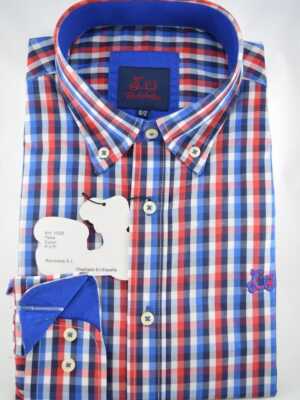 Camisa Niño Cuadros Bicolor