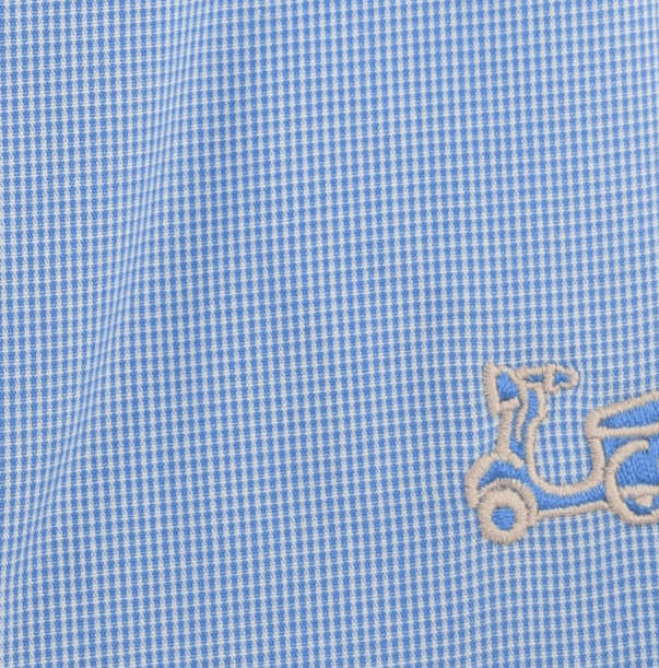 Camisa Celeste Estructura 5 Camisa Celeste Estructura - Imagen 5