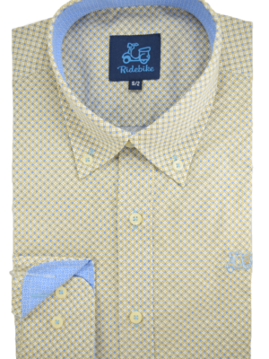 Tienda de Ropa de Hombre Sevilla 39 Camisa beige niño estampado diseño