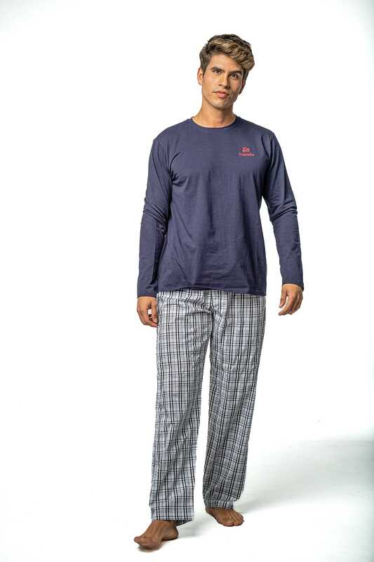 Pijama Conjunto Cuadros 2 Pijama Conjunto Cuadros - Imagen 2