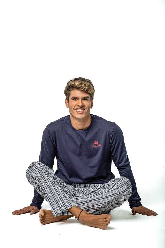 Pijama Conjunto Cuadros 5 Pijama Conjunto Cuadros - Imagen 5