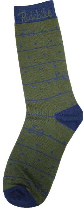 Calcetines logo marino-verde 1 Calcetines logo marino-verde