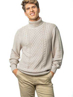 Jersey Trenzado Cuello Vuelto [+6 colores]