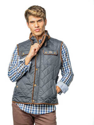 Chaleco Rombos Marino Ridebike