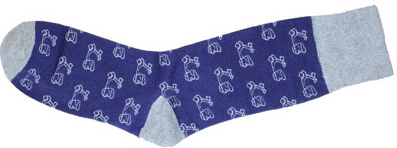 Calcetines logo gris-azul 2 Calcetines logo gris-azul - Imagen 2