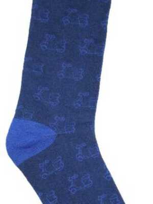 Calcetines logo azul-marino