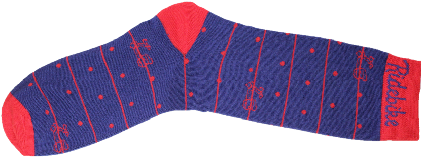 Calcetines logo rojo-azul 2 Calcetines logo rojo-azul - Imagen 2