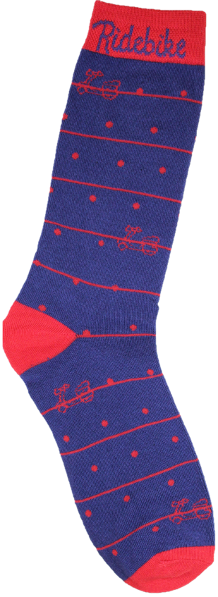 Calcetines logo rojo-azul 1 Calcetines logo rojo-azul