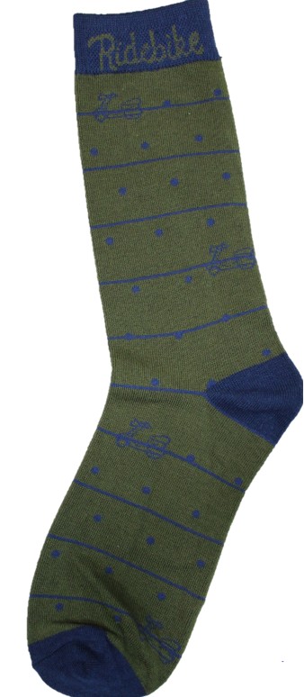 Calcetines logo marino-verde 2 Calcetines logo marino-verde - Imagen 2