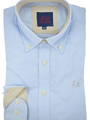 Camisa milrayas celeste