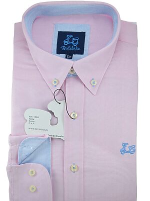 Camisa Rosa Lisa