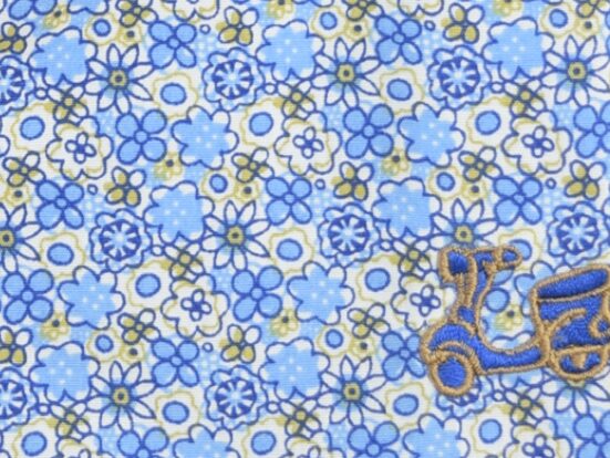 Camisa estampado floral azul 4 Camisa estampado floral azul - Imagen 4