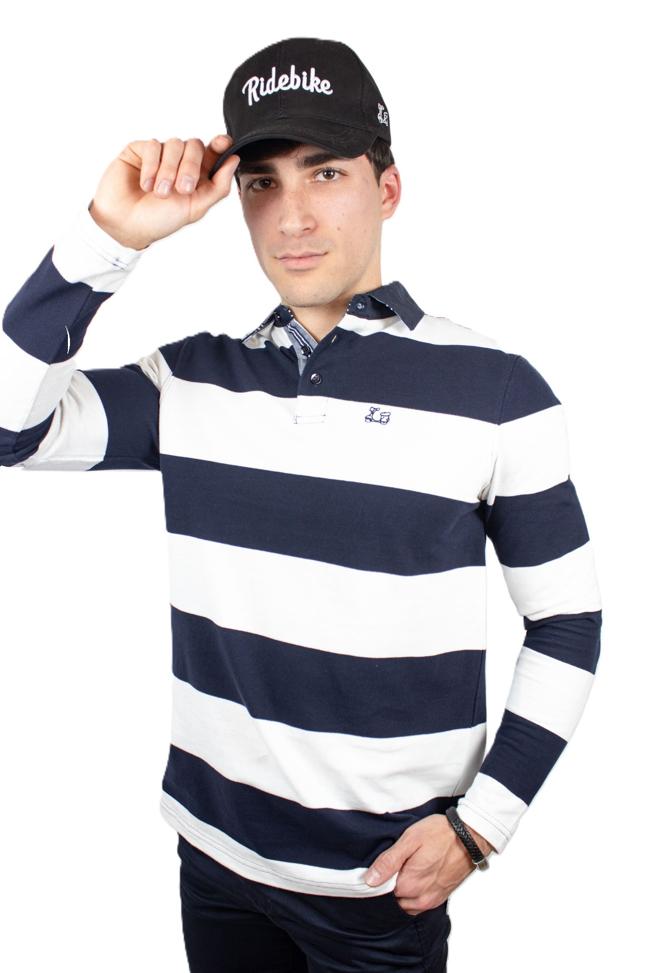 Polo rayas anchas 1 Polo rayas anchas