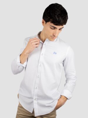 Tienda de Ropa de Hombre Sevilla 15 Camisa Estampada Cuello mao